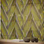 LOUIS XI BLACK/GOLD 24"X24"