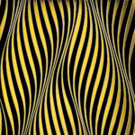 LOUIS XI BLACK/GOLD 24"X24" - Image 2