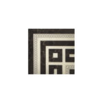 RIMINI CORNER CREAM/IVORY/CHIFFON/CHOC 6"X6"