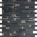 EMERGE BLACK/GUNMETAL/PEWTER 12"X12"