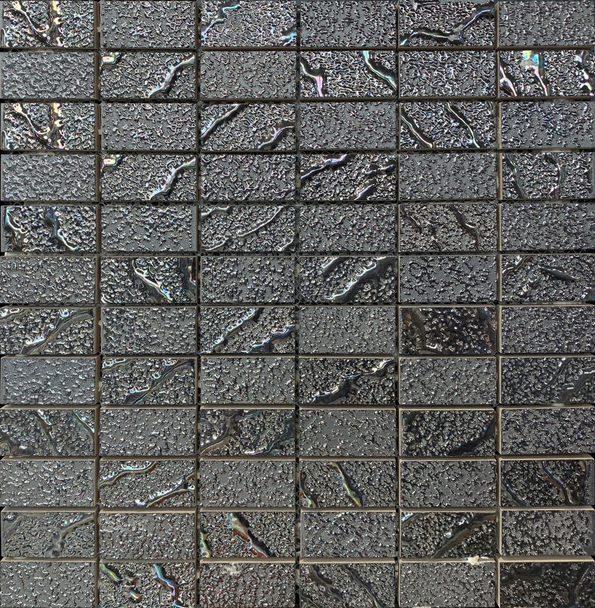 M50430_MOSAIC PARIS BLACK MULTI 12"X12" - Image 1