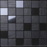 COSMOPOLITAN BLACK TEXTURE 12"X12"