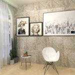 ONYX HONEY GLOSSY 24"X24"