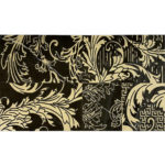 GIVENCHY NERO NERO/ROSE GOLD GLOSSY 12"X24"