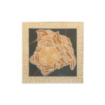 BRUNELL GRIGIO/ROSE GOLD 6"X6"