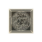 VICEROY NERO/ROSE GOLD 6"X6"