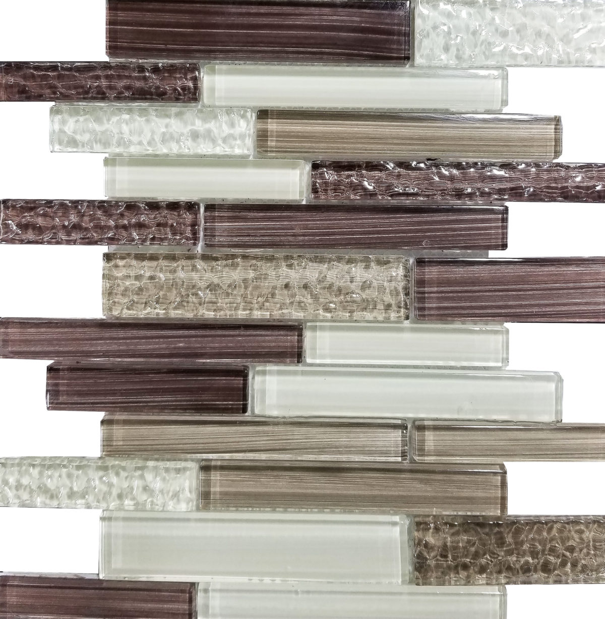 PAINT BRUSH AQUA/KHAKI/GREY/BROWN 12"X12" - Image 1