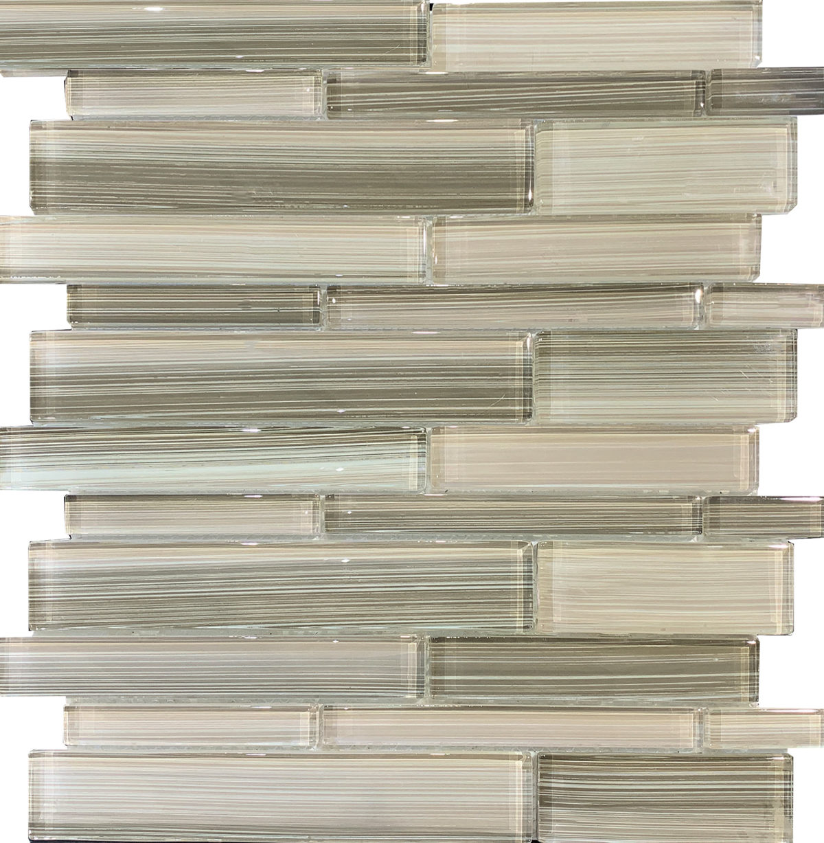 M50026_MOSAIC PAINT BRUSH GREY/OLIVE/SHARA/TAN 12"X12" - Image 1