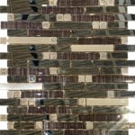 MAGGORE STEEL/GUNMETAL/COCOA/MAROON 12"X12"