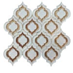 MAROC FROST/WHITE/GOLD 12"X12"
