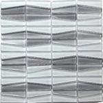 QUADRANT WHITE/LINEN/GREY 12"X12"