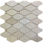 RHOMBUS CREAM MARFIL MARBLE 12"X12"