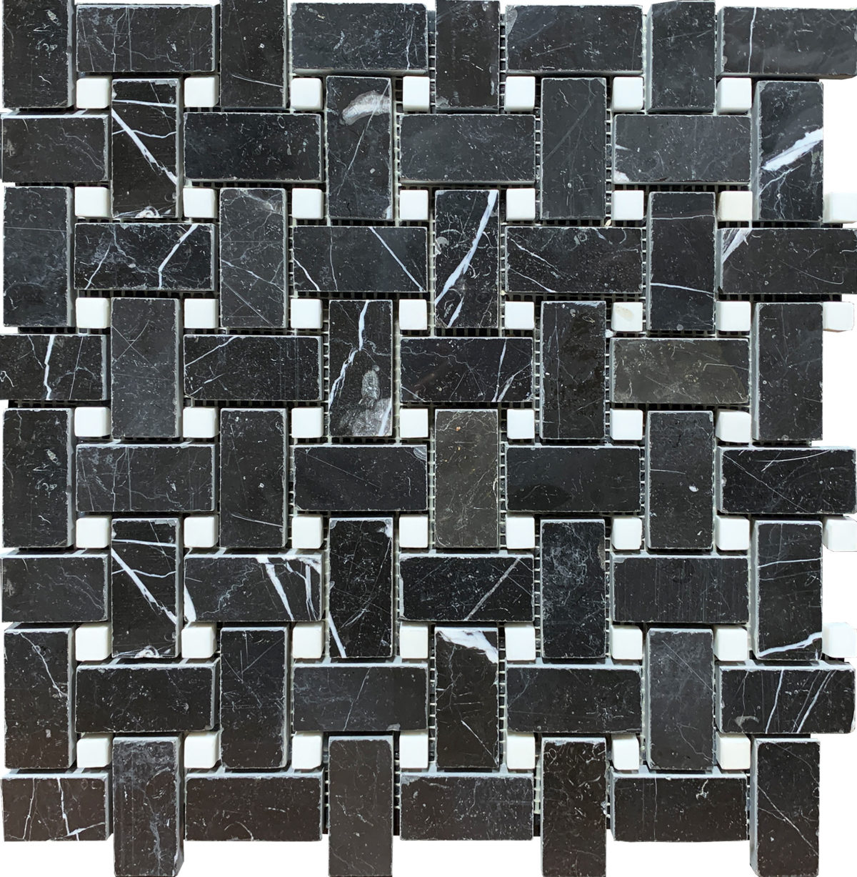 M50455_MOSAIC DOLOMITE BLACK 12"x12" - Image 1