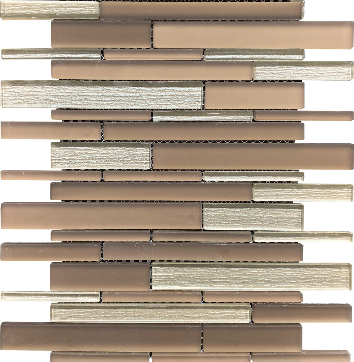 BAHIA TAUPE STRIP 12"X12" - Image 1