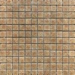 ART FOSSIL BRICK LATTE 12"X12"