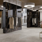 LUX LAURANTS BROWN GLOSSY 24"X48"