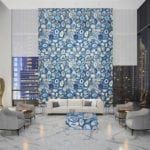 AGATA BLUE POLISHED 65"X130"X12MM