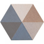 HEXAGON DIAMOND MULTI COLOUR 8"X9.5" - Image 9