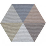 HEXAGON DIAMOND MULTI COLOUR 8"X9.5" - Image 7