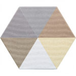 HEXAGON DIAMOND MULTI COLOUR 8"X9.5" - Image 6