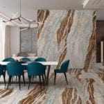 OCEAN BLUE POLISHED 63"X126"X6MM