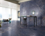 Wall tile and floor tile bay blue