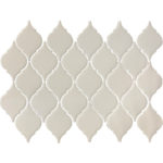 LISBON LANTERN 3D WHITE GLOSSY 9"X13"