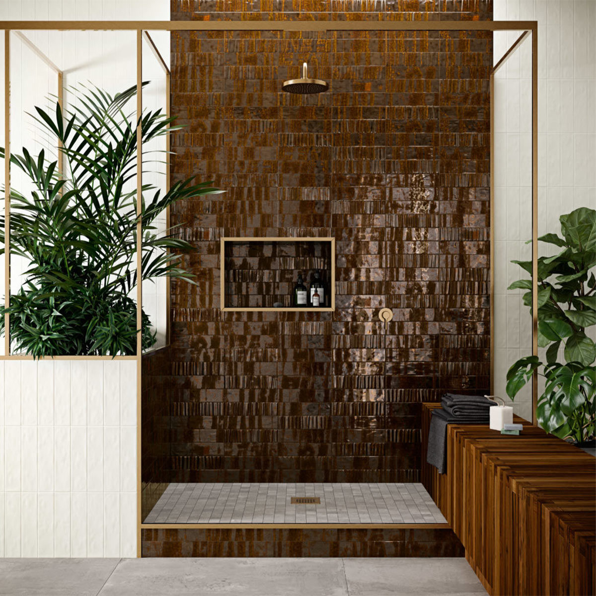 D00238-JOLIET-PRISMA-TOFFEE-ROOM JOLIET PRISMA TOFFEE 3"X12" - Image 1