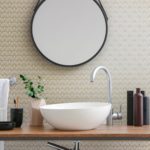 ART-DECO WHITE MANHATTAN NATURAL 12"X12"