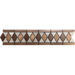 TOKYO MULTI METAL TRIM COPPER/CORAL/CHOCO/CHROME 3"X12"
