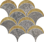 MOSAIC BAY SILVER 9"X9.5" - Image 2