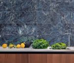 VIVID BLUE LABRADODITE FLORET 12"X40"