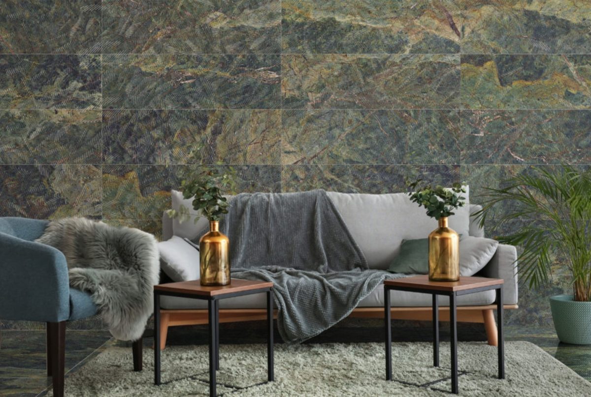 VIVID-GREN-RAINFOREST-ROOM VIVID GREEN RAINFOREST BREEZE 12"X40" - Image 1