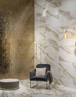 DECOR PRISMA GOLD DECOR TILE