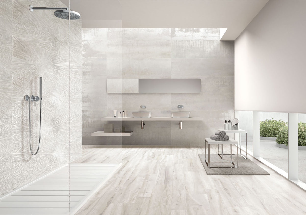 IONIC IMPACT WHITE DECOR TILE