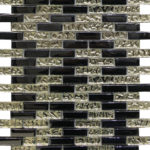 EMERGE BLACK SILVER AQUA MOSAIC P1