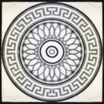 HALLMARK GLOSSY 48X48 MEDALLIONS