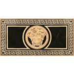 WALDORF NERO GOLD 24X48 MEDALLIONS