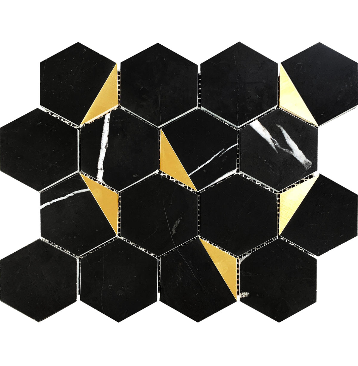 M50721-PANAMERA-GOLD-NEROGOLD_1 PANAMERA GOLD NERO/GOLD 12"X12" - Image 2