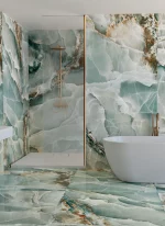 onyx turquoise 120x260 slab