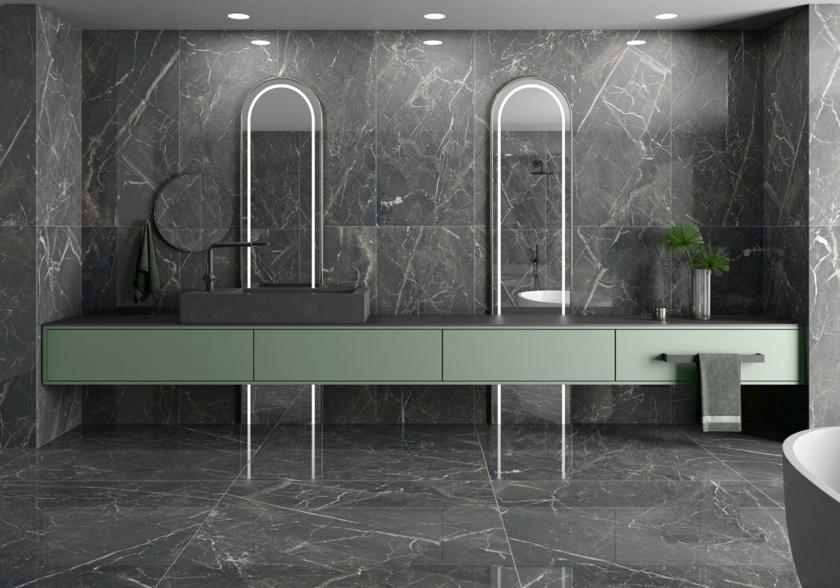 BELICE BLACK POLISHED 24"X24" - Image 1