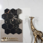 HEX LUX LAURANTS BROWN 13"X9"