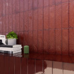RAIN BORDEAUX GLOSSY 3"X12"