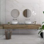 DAVINCI MARBLE PEARL MOSAIC POLISHED 12"X12"