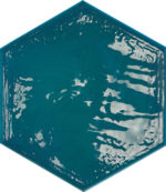 HEX RAIN AQUAMARINE GLOSSY 8"X9" - Image 2