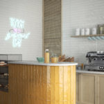 DECOR RAIN BIANCO GLOSSY 3"X12"