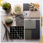MOSAIC LUX DEVA NERO GLOSSY 12"X12"