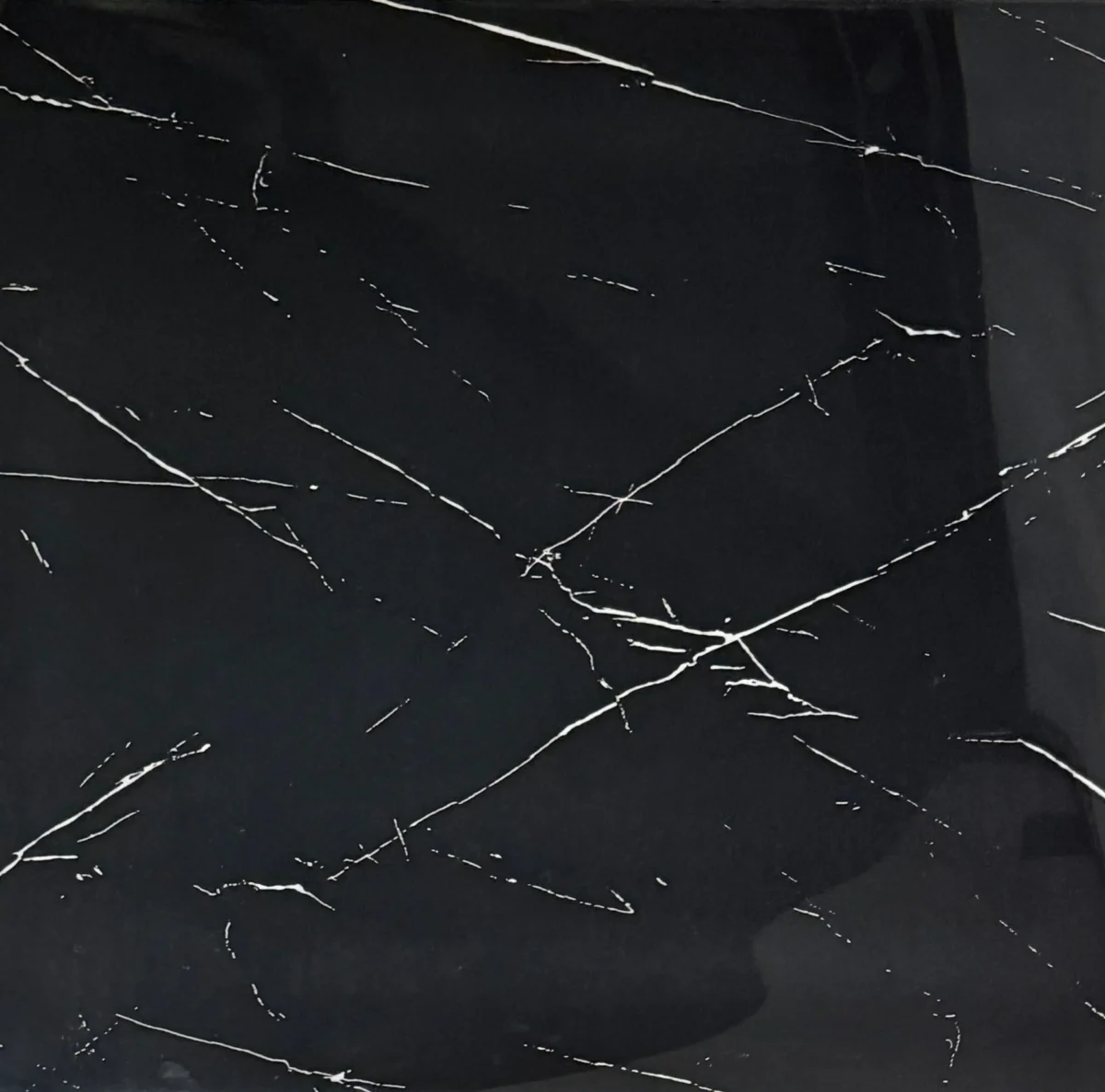 MARQUINA-NERO-T11391- MARQUINA NERO GLOSSY 24"X24" - Image 1