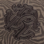 ROBERTO CAVALI SILVER SIGNATURE ACCENT 6" X 6"