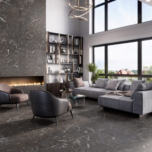 OPERA BLACK SOFT LAPPATO 36"X36"